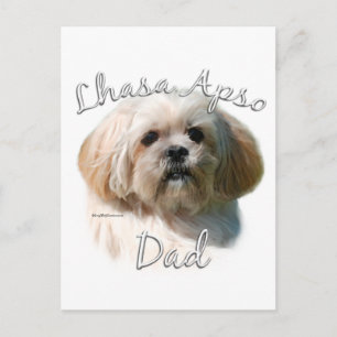 Postal Lhasa Apso Dad 2