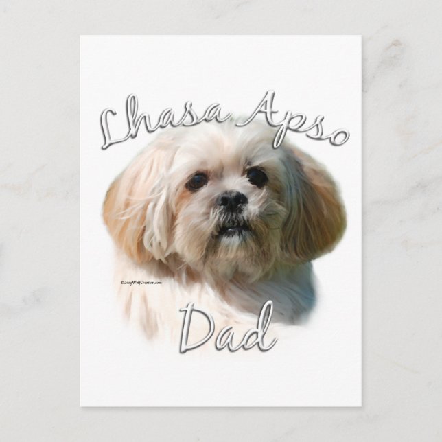 Postal Lhasa Apso Dad 2 (Anverso)