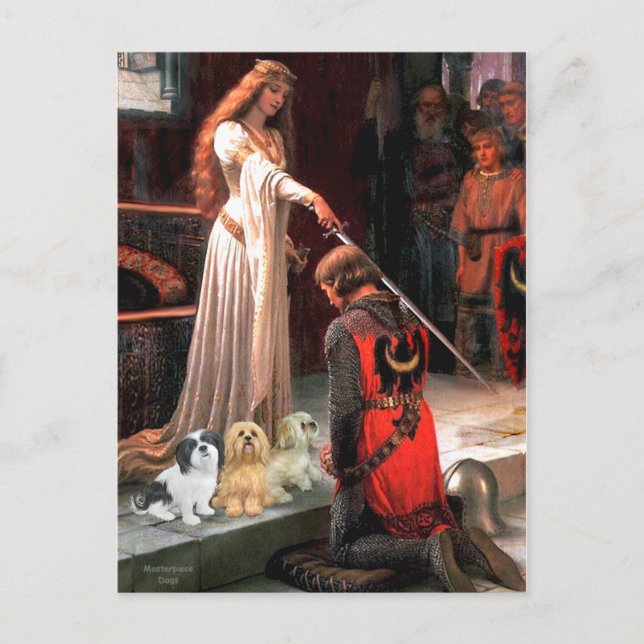 Postal Lhasa Apsos (3) - The Accolade (Anverso)