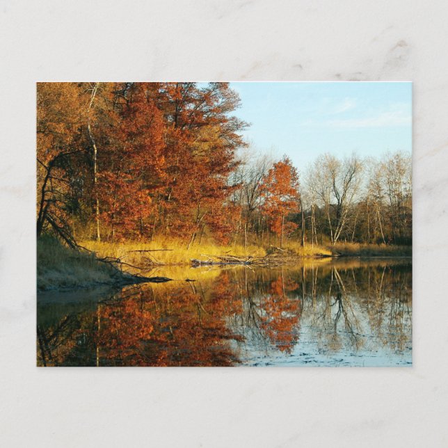 Postal Líbano Hills Otoño (Anverso)