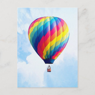 Postal ¡Libera Mi Globo De Aire Caliente!