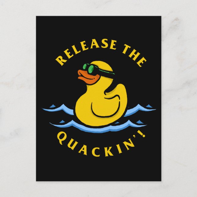 Postal Liberar el Quackin' (Anverso)