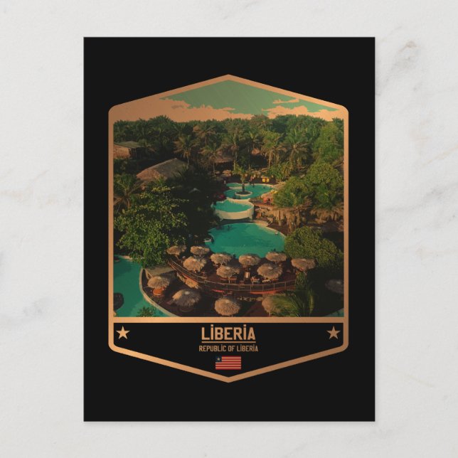 Postal Liberia (Anverso)