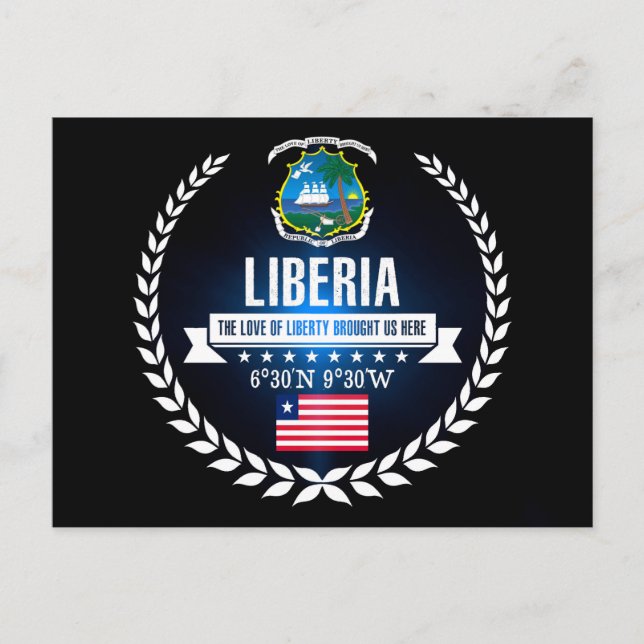 Postal Liberia (Anverso)