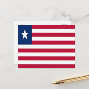 Postal Liberia - Bandera -