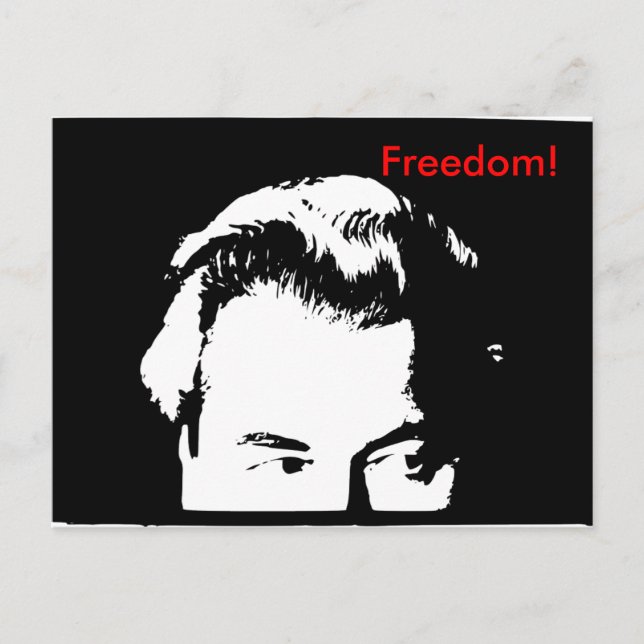 Postal ¡Libertad! (Actualizado) (Anverso)