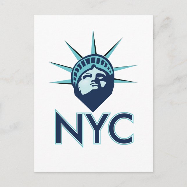 Postal Libertad de NYC (Anverso)