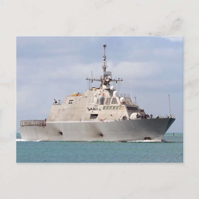 Postal Libertad de USS (LCS 1) (Anverso)