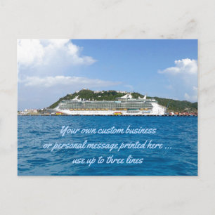 Postal Libertad en St. Martin Personalizado Cruise Mailer