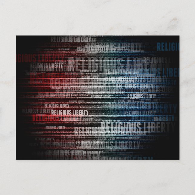 Postal Libertad religiosa (Anverso)