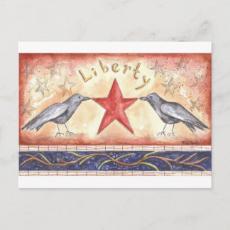 Postal Liberty Crows
