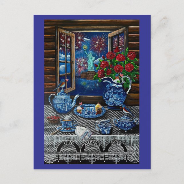 Postal Liberty’s Tea Time Delight! (Anverso)