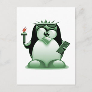 Postal Liberty Tux (Linux Tux)