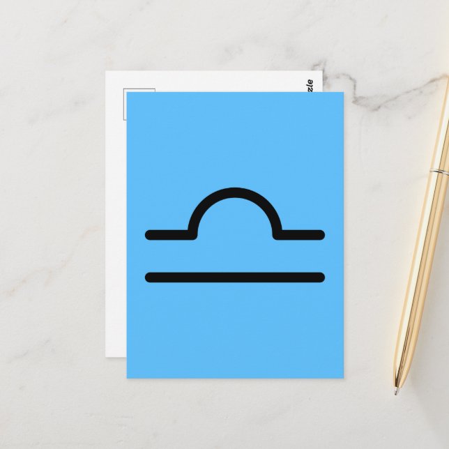 Postal Libra (Anverso/Reverso In Situ)