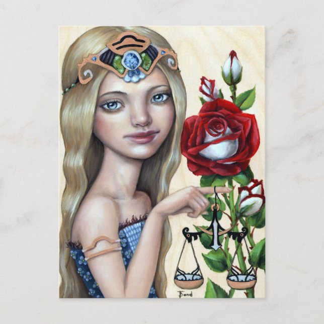 Postal Libra Chica (Anverso)