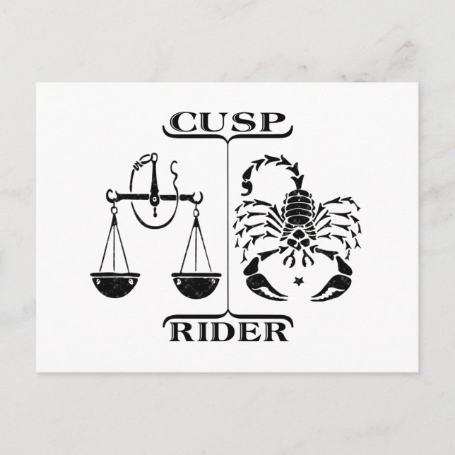 Postal Libra/Escorpio (Anverso)