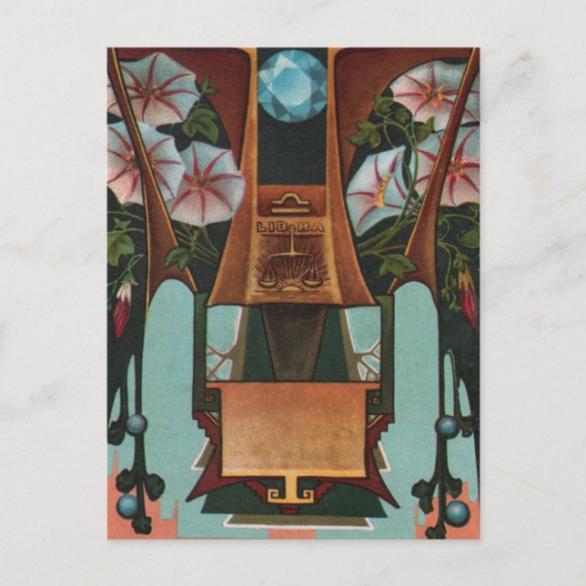 Postal Libra - Zodiac (Anverso)