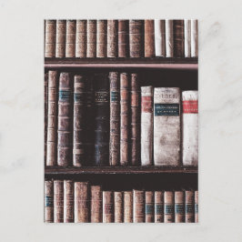 Postal Librería estética de la Academia Ligera