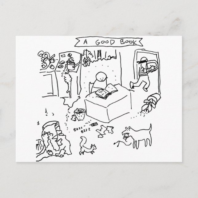 Postal Libro bueno (Anverso)