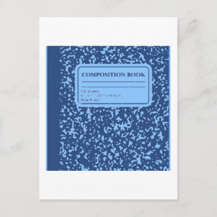 Postal Libro de composición/profesor-alumno
