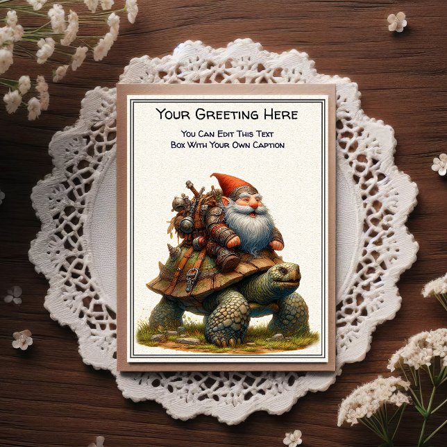 Postal Libro de historias de Gnomo para cualquier ocasión (Subido por el creador)