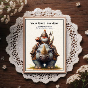 Postal Libro de historias de Gnomo para cualquier ocasión