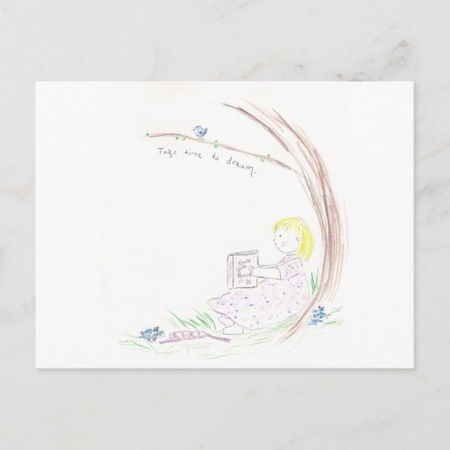 Postal Libro de los sueños (Anverso)