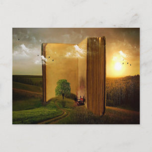 Postal libro de naturaleza