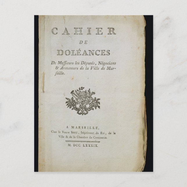 Postal Libro de Quejas (Anverso)