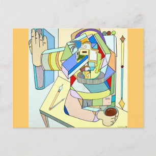 Postal "Libro de Reglas" por Ruchell Alexander