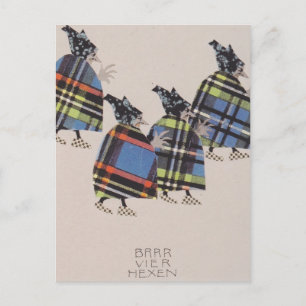 Postal Libro Koloman Moser-Picture para la sobrina de Dit