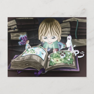 Postal Libro Mágico