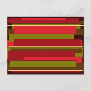 Postal Libros abstractos