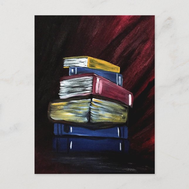 Postal Libros De Conocimiento (Anverso)