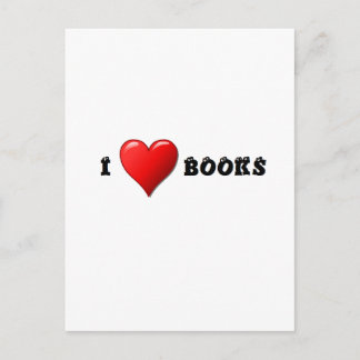 Postal Libros de corazón