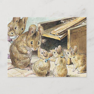 Postal Libros de historias infantiles de Beatrix Potter