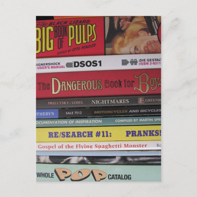 Postal Libros del estallido de la pulpa (Anverso)