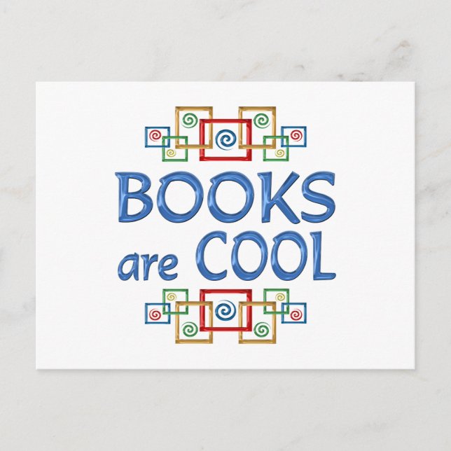 Postal Libros frescos (Anverso)