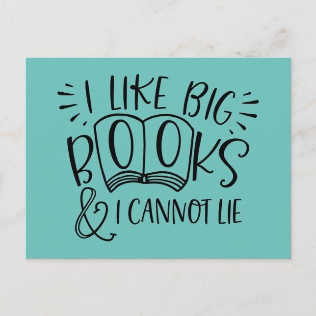 Postal Libros grandes  (Anverso)