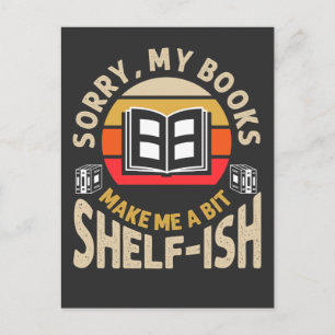 Postal Libros Me Hacen Estafar Libro Bibliotecario Nerd
