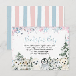 Postal Libros para bebés de animales de invierno en Woodl