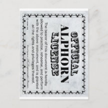 Licencia de Alphorn