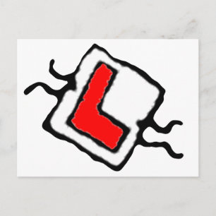 Postal Licencia de conducción