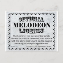 Licencia de Melodeon