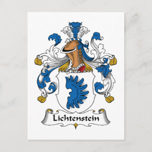 Postal Lichtenstein Family Crest
