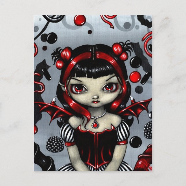 Postal "Licorice Fairy" (Anverso)