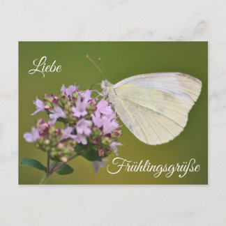 Postal Liebe Frühlingsgrüße