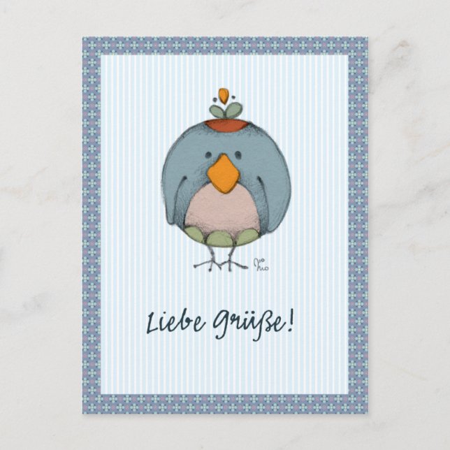 Postal ¡Liebe Grüße! (Anverso)
