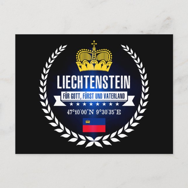 Postal Liechtenstein (Anverso)