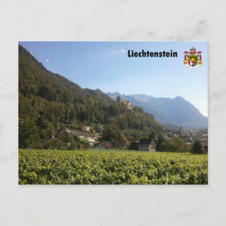 Postal Liechtenstein mit Wappen/Liechtenstein con Abrigo